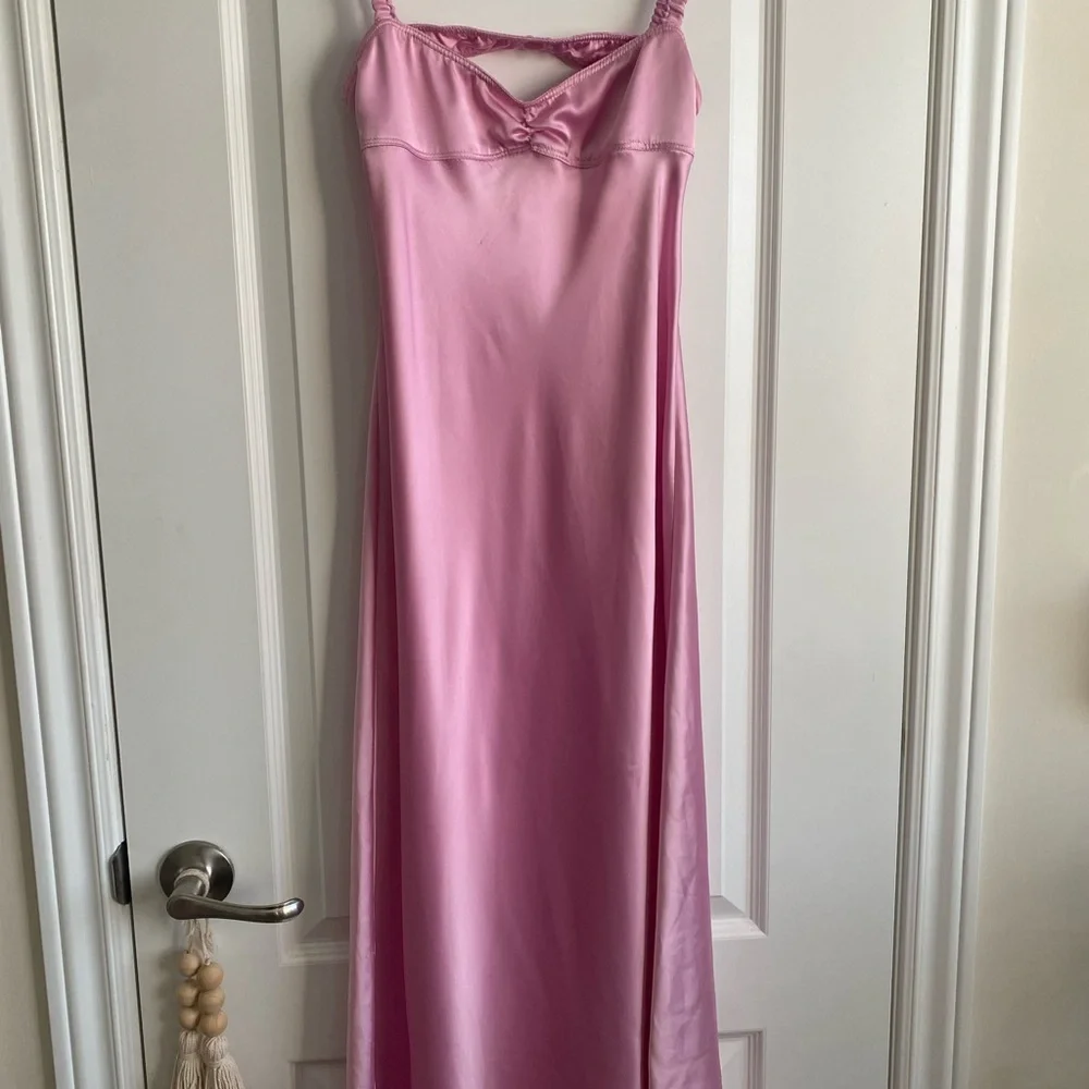 Zara Pink Maxi Dress - Picture 1 of 6